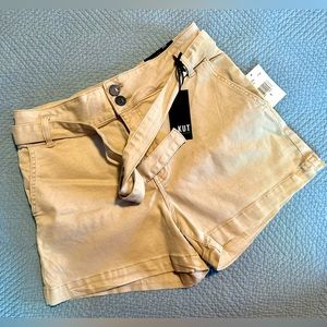 NWT KUT From the Kloth Brand Jane Long Tan Shorts